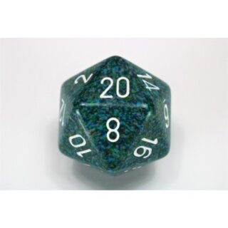 Speckled Sea 34mm d20 Dice