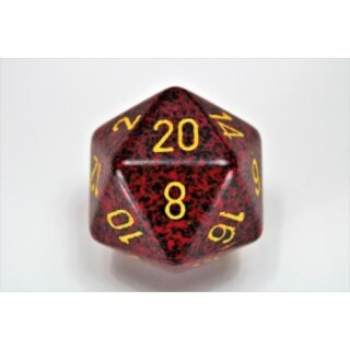 Speckled Mercury 34mm d20 Dice