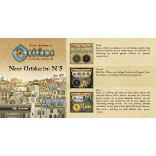 Orleans: Ortskarten Nr.5 (DE|EN)