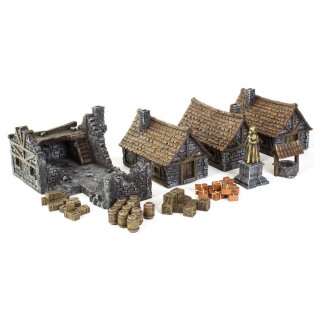 Medieval Houses Set