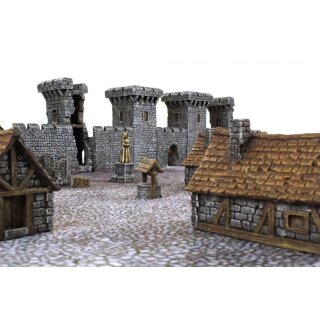 Medieval Houses Set