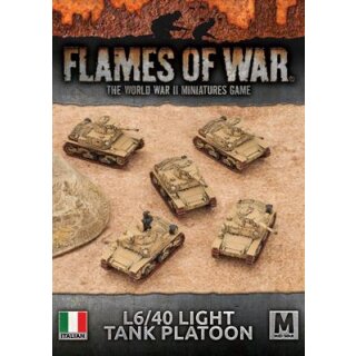 Italian Light Tank Platoon (5)