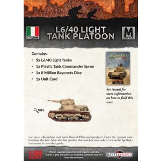 Italian Light Tank Platoon (5)