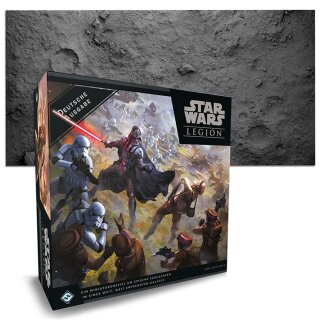 Star Wars Legion mit Ashen Moon 6x3 Gaming Mat Bundle (DE)