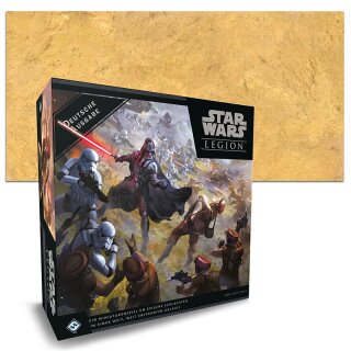 !AKTION Star Wars Legion mit Desert Plain 6x3 Gaming Mat Bundle (DE)