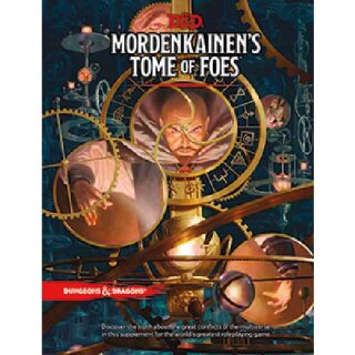 Dungeons &amp; Dragons 5. Edition Mordenkaines Tome of Foes (HC) (EN)