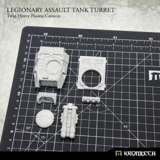 Legionary Assault Tank Turret: Twin Heavy  Plasma Cannon (1)