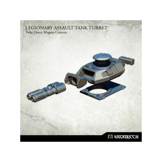 Legionary Assault Tank Turret: Twin Heavy  Magma Cannon (1)