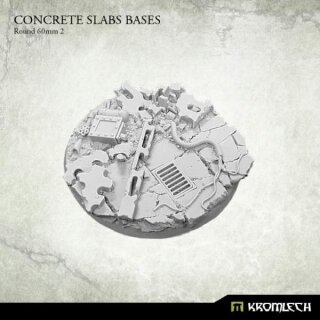 Concrete Slabs Round 60mm [pattern 2] (1)