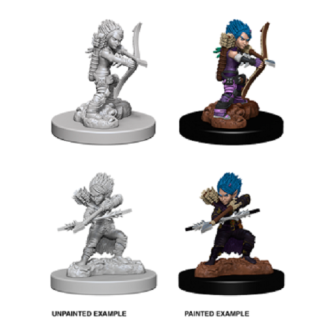 Female Gnome Rogue: Pathfinder Deep Cuts Unpainted Minis