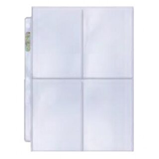 UP - Platinum 4-Pocket Pages Display (100 Pages)
