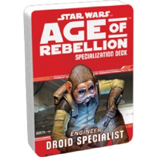 Star Wars RPG: Age of Rebellion - Specialization Deck: Droid Specialist (EN)