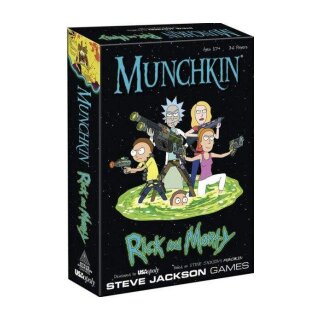 Munchkin Kartenspiel Rick and Morty (EN)
