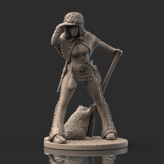Ruby, the Trapper (28 mm)