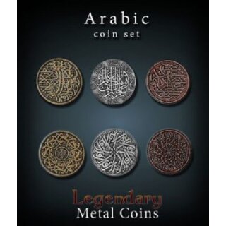 Legendary Metal Coins - Arabic Coin Set (24)