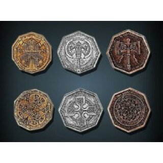 Legendary Metal Coins - Dwarves Set (24)