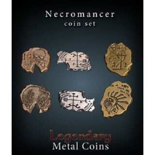 Legendary Metal Coins - Necromancer Set (24)