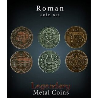 Legendary Metal Coins Roman Set