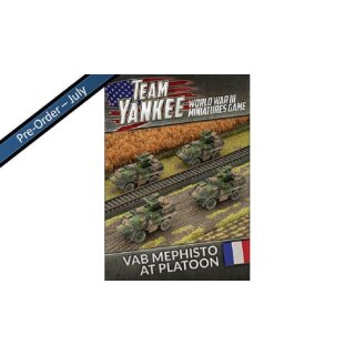 French VAB Mephisto Anti Tank Platoon