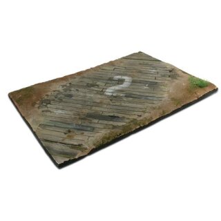 Scenics Diorama Bases: 31x21 Wooden airfield surface