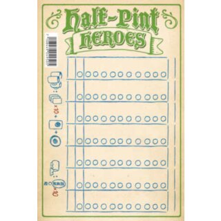 Half-Pint Heroes - Punkteblock (50 Blatt) (DE)