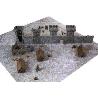 G-Mat: Medieval Town (4x4 ft.)