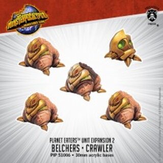 Monsterpocalypse Belchers &amp; Crawler: Planert Eaters Unit (resin) (EN)