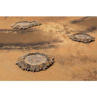 Explosion Craters set (pre-painted)