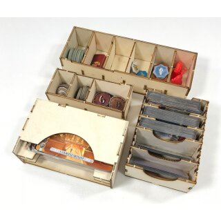 Organizer compatible with 7 Wonders Duel
