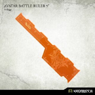 Avatar Battle Ruler 9&quot; [orange] (1)