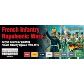Wargames Set - French Napoleonic Paint Set (8)