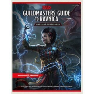D&amp;D RPG Guildmasters Guide to Ravnica RPG Maps and Miscellany (EN)