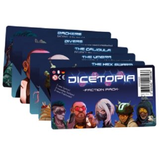 Dicetopia Faction Pack (Multilingual)