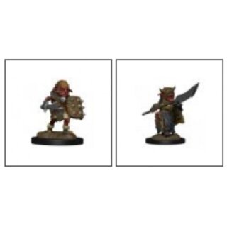 WizKids Wardlings RPG Figures: Goblin (Male) &amp; Goblin (Female)