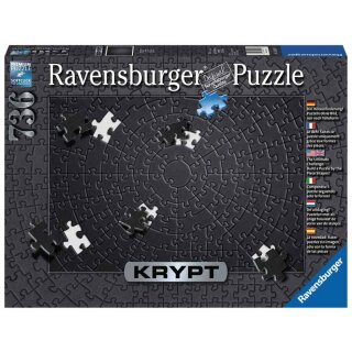 Puzzle: Krypt Black (736 Teile)