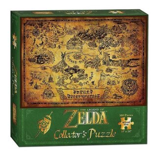 The Legend of Zelda Hyrule Map Puzzle (550 Teile)