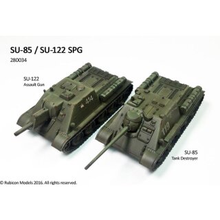 Soviet SU-85 / SU-122 SPG