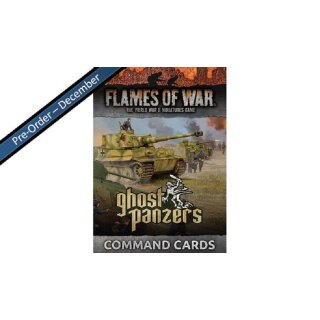 Ghost Panzer Command Cards (EN)