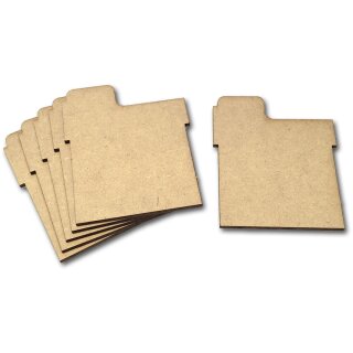 Additional dividers for Storage Box compatible with Arkham Horror: Card Game (6)