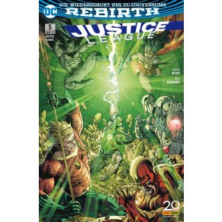 Justice League 5 (DE) *M&auml;ngelexemplar