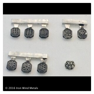 Missile Launcer Front Plate Sprues (3)