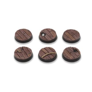 Pirate Ship Bases 25mm (5)
