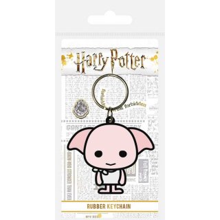 Harry Potter Gummi-Schl&uuml;sselanh&auml;nger Chibi Dobby 6 cm
