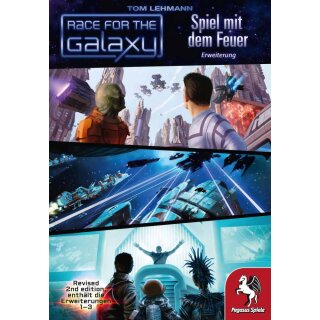 Race for the Galaxy: Spiel mit dem Feuer Erweiterung 1-3 Bundle (DE)