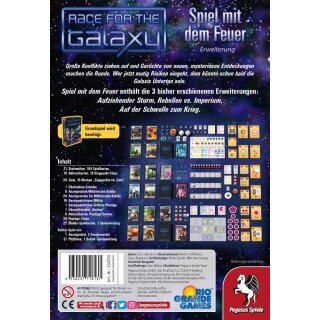 Race for the Galaxy: Spiel mit dem Feuer Erweiterung 1-3 Bundle (DE)