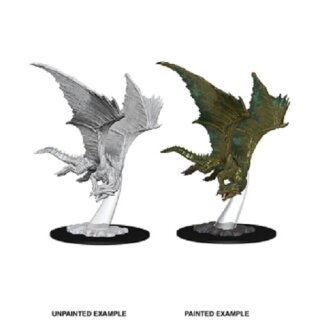 Young Bronze Dragon: Nolzurs Marvelous Unpainted Miniatures