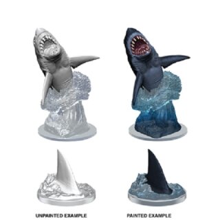 Shark: Wizkids Deep Cuts Unpainted Miniatures