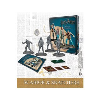 Harry Potter Miniaturen 4er-Pack Scabior &amp; Snatchers (EN)