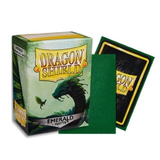 Dragon Shield Matte Emerald (100)