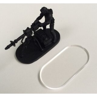 Clear Bases Set Compatible with Imperial Assault (59)
